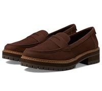 TOMS Women's Cara Loafer, Oak Brown Leather, 40 EU