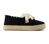 TOMS - Women's Carolina Lace Up - Sneaker, Gr. 36.5, schwarz/beige (Black)