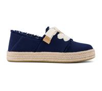 TOMS - Women's Carolina Lace Up - Sneaker, Gr. 42, blau/beige (Navy)