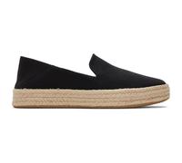 TOMS Damen Espadrilles Carolina 10020990 Schwarz Heavy Twill Größe 38,5 EU