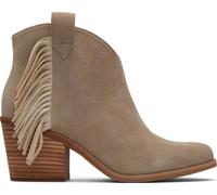 TOMS Women's Constance Ankle Boot, Dune Suede Fringe, 40 EU