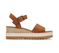 TOMS Womens Diana Wedges Sandals Tan