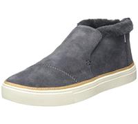 TOMS Womens Grey Suede Paxton Shoes-UK 3