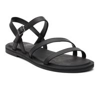 TOMS Women's Kira Sandal, Leather Upper