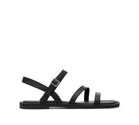 TOMS Women's Kira Sandal, Leather Upper