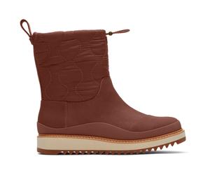 TOMS - Women's Makenna - Winterschuhe, Gr. 37.5, braun/rot (Chestnut)
