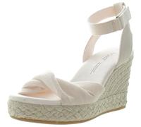 TOMS Women's Marisela Wedge Sandal, Dusty Peach, 36 EU