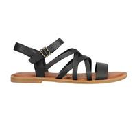 TOMS Damen Sephina Flache Sandale, Black, 37 EU