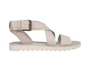 TOMS Women's Sidney Tread Flat Sandal, Putty, 35.5 EU