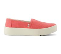 TOMS - Women's Verona Slip On - Sneaker, Gr. 38.5, beige/rot (Pink)