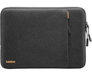 Tomtoc A13D2D1GP Defender-A13 Laptop-Sleeve Kit 2-teilig, 14 Zoll Größe, Schwarz