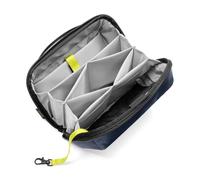tomtoc Kabel Organizer Tasche Kabeltasche, Elektronik Tech Pouch Laptop Zubehörtasche, Cable Bag Case für Ladekabel, Festplatte, MacBook Adapter, Ladegerät, PowerBank, SD Karten, Blau