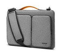 tomtoc Laptoptasche 16 Zoll 360° Schutz Macbook Pro M4 Tasche für 16 Zoll Macbook Max M4/M3/M2/M1, Wasserdichte Notebooktasche Platz für Ladegerät/Maus, Dauerhaft Laptophülle für Tägliches Pendeln