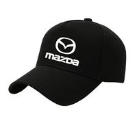 TonBE Auto Baseballcap für Mazda, Baumwolle Basecap Kappe Cap Verstellbare Baseball Cap Klassische Baseball Cap für Männer Frauen Zubehör,A