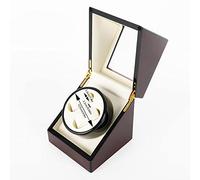 TONFEION Uhrenbeweger 2 Uhren, Automatik Uhrenbox Luxuriöser Watch Winder, Uhrenständer Box Schmuckschatulle, Uhrenkasten Automatische Uhrenbeweger für Automatikuhren, Geräuscharm Uhrendreher