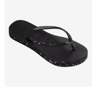 Tongs Havaianas Slim Flatform Paillet Noir