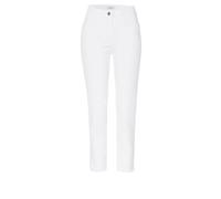 7/8-Jeans TONI, Damen, Gr. 44, N-Gr, weiß, Denim/Jeans, Obermaterial: 92% Baumwolle, 6% Polyester, 2% Elasthan, unifarben, casual, 7/8-Länge, Jeans, geschlitzt, mit Stretch (88056314-44) weiß