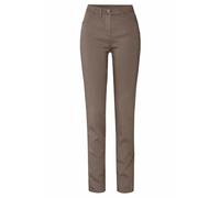 TONI Damen 5-Pocket-Hose »be Loved« aus Baumwoll-Satin 44K Taupe