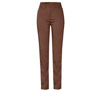 TONI Damen 5-Pocket-Hose »be Loved« aus Baumwoll-Satin 48 Dunkelbraun