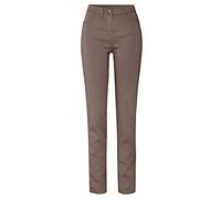 TONI Damen 5-Pocket-Hose »be Loved« aus Baumwoll-Satin 50K Taupe | 077