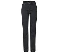 TONI Damen 5-Pocket-Jeans Liv gerade Passform Schwarz Größe 40
