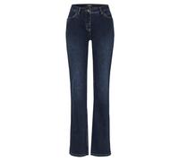 TONI Damen 5-Pocket-Jeans »Perfect Shape« mit Kettendetails an den Hinterhosentaschen 44 Dark Blue | 592
