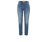 7/8-Jeans TONI "Perfect Shape", Damen, Gr. 44, N-Gr, blau (mid blau), Denim/Jeans, Obermaterial: 92% Baumwolle, 6% Polyester, 2% Elasthan, unifarben, slim fit 7/8-Länge, Jeans, mit Stretch (43882625-4
