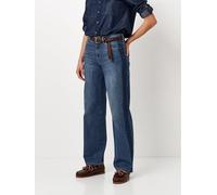 Toni Jeans - Wide Leg fit - in Dunkelblau - Größe W34 | Damenjeans