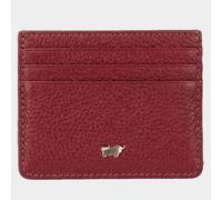 TONI Kartenetui 6 Kartenfächer rot Herren - Leder - Made in Germany