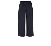 Culotte TONI "Pia", Damen, Gr. 40, N-Gr, navy, Web, Obermaterial: 100% Leinen, weit 3/4-Länge, Hosen Culotte, Sommerhose aus sommerlicher Leinenqualität (27363126-40) navy