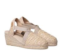Toni Pons Bast-Espadrille für Damen - Terra - Natural, 38 EU