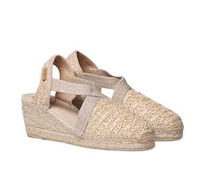 Toni Pons Bast-Espadrille für Damen - Terra - Natural, 42 EU