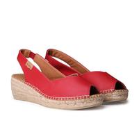 Toni Pons BERNIA-P Keil-Espadrille im Peeptoe-Stil für Damen aus Leder.