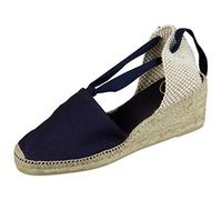 Toni Pons Damen-Espadrille aus Baumwoll-Canvas - Valencia - Marine, 37 EU