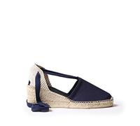 Toni Pons Damen-Espadrille aus Baumwoll-Canvas - Valencia - Marine, 43 EU