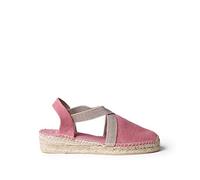 Toni Pons Damen-Espadrille aus Baumwollstoff - Verdi-V - Blush, 39 EU