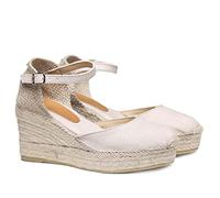 Toni Pons Damen-Espadrille aus Leinen - Laia-NT - Stein, 39 EU