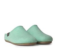 Toni Pons Damen-Hausschuh aus recyceltem Filz - MONA-FR - Minze, 38 EU