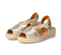 Toni Pons Espadrilles-Sandalen ETNA - Gr. 37 - Gold - Glattleder