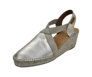 Toni Pons Espadrilles Sandalen für Damen, gold, Größe 34 EU