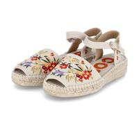 Toni Pons Espadrilles-Sandalen GARBET Beige - Gr. 37 - Textil