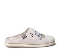 Toni Pons Hausschuhe für Damen - Snoopy Creme aus Synthetik | Sohle aus vulkanisiertem Kautschuk.