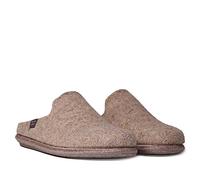 Toni Pons Herren-Hausschuhe aus Filz - TOMAS-RW Taupe, 42 EU.
