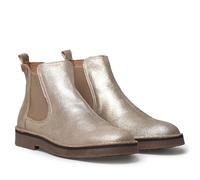 TONI PONS ISA Damen-Stiefel aus Leder, Schlangeneffekt, Platinfarben, 39 EU