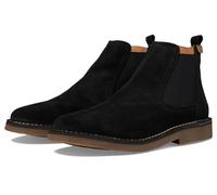 TONI PONS ISA-SY Damen-Stiefel aus Spaltleder mit seitlichen Gummibändern, Schwarz , 35 EU
