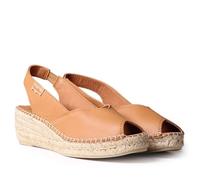 Toni Pons Keil-Espadrille aus Leder für Damen - BERNIA-P - Cuero, 39 EU