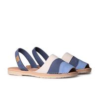 TONI PONS MANACOR Menorquin für Damen aus Nubukleder, Marineblau, 37 EU