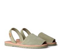 TONI PONS Mao Klassische Menorquinas für Damen aus Spaltleder, Minzgrün, 42 EU