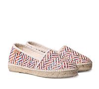 Toni Pons Mehrfarbige Bast-Espadrilles für Damen - ALMA-MS - Multi, 37 EU