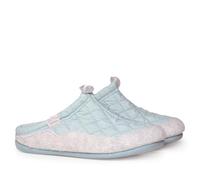 TONI PONS MEL-UM Damen-Slipper aus gepolstertem Stoff und Filz, Minzgrün, 43 EU